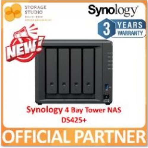SYNOLOGY 4-Bay Diskstation DS425+ Enclosure